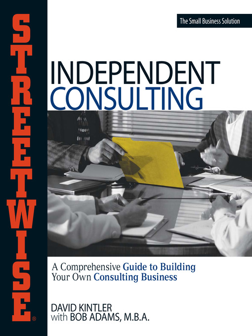 Title details for Streetwise Independent Consulting by David Kintler - Available